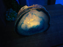 Load image into Gallery viewer, Blue Agate tea light Candle Holder