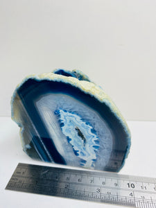 Blue Agate tea light Candle Holder