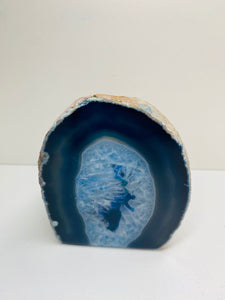 Blue Agate tea light Candle Holder