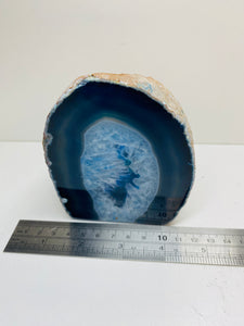 Blue Agate tea light Candle Holder