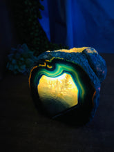 Load image into Gallery viewer, Blue Agate tea light Candle Holder