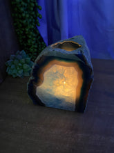 Load image into Gallery viewer, Blue Agate tea light Candle Holder