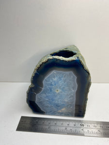 Blue Agate tea light Candle Holder