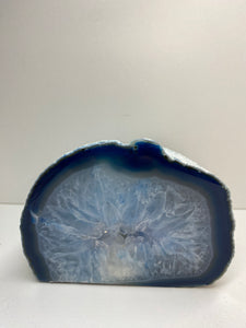 Blue Agate tea light Candle Holder