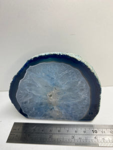 Blue Agate tea light Candle Holder