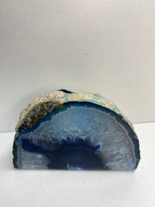 Blue Agate tea light Candle Holder