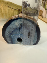 Load image into Gallery viewer, Blue Agate book ends