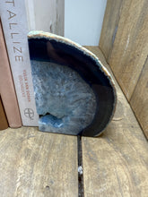 Load image into Gallery viewer, Blue Agate book ends