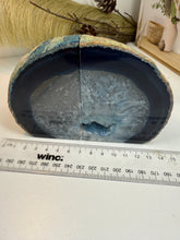 Load image into Gallery viewer, Blue Agate book ends