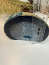 Load image into Gallery viewer, Blue Agate book ends