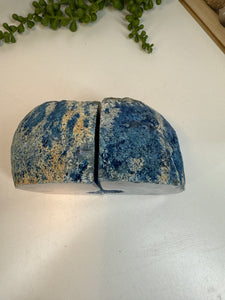 Blue Agate book ends