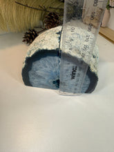 Load image into Gallery viewer, Blue Agate book ends