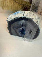 Load image into Gallery viewer, Blue Agate book ends
