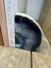 Load image into Gallery viewer, Blue Agate book ends