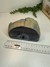 Load image into Gallery viewer, Blue Agate book ends