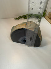 Load image into Gallery viewer, Blue Agate book ends