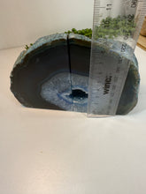 Load image into Gallery viewer, Blue Agate book ends
