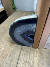 Load image into Gallery viewer, Blue Agate book ends
