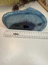 Load image into Gallery viewer, Blue Agate book ends