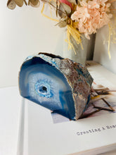 Load image into Gallery viewer, Blue Agate tea light Candle Holder