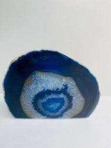 Blue Agate tea light Candle Holder