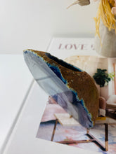 Load image into Gallery viewer, Blue Agate tea light Candle Holder