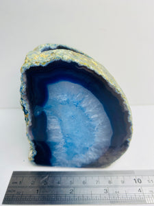 Blue Agate tea light Candle Holder