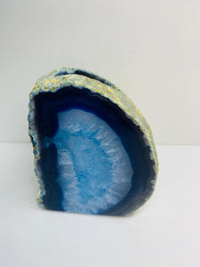 Blue Agate tea light Candle Holder