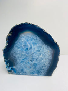 Blue Agate tea light Candle Holder