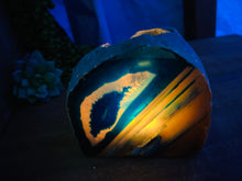 Load image into Gallery viewer, Blue Agate tea light Candle Holder