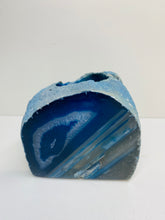 Load image into Gallery viewer, Blue Agate tea light Candle Holder