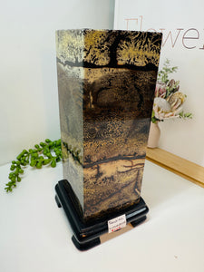Dendritic Limestone Tower on stand