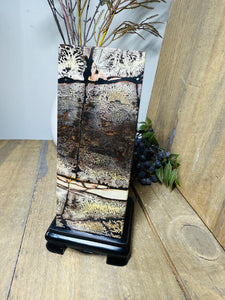 Dendritic Limestone Tower on stand