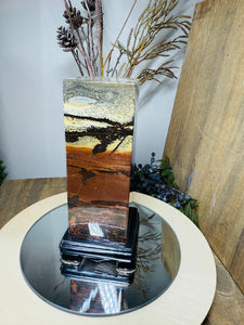 Dendritic Limestone Tower on stand
