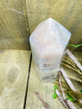 Load image into Gallery viewer, Flower Agate tower obelisk