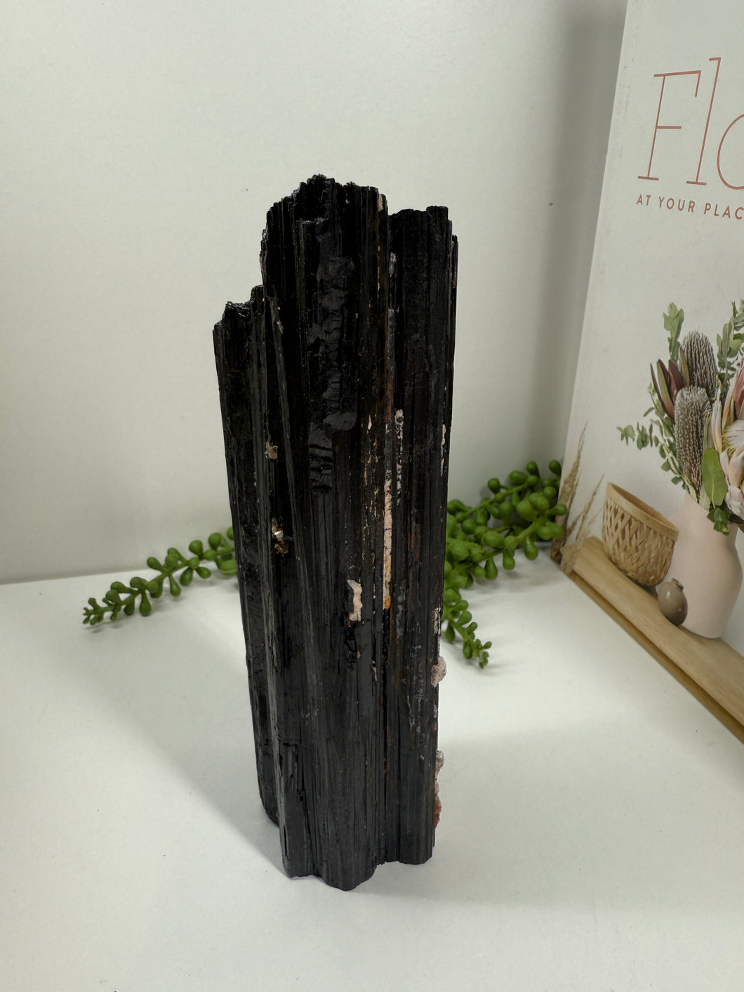 Free standing large Black Tourmaline