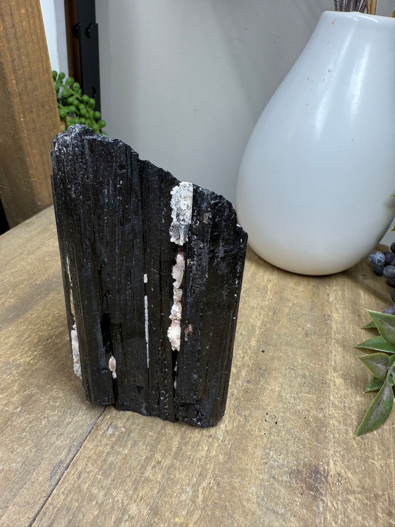 Free standing large Black Tourmaline