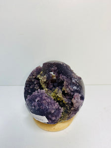 Grape Agate Sphere