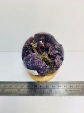 Load image into Gallery viewer, Grape Agate Sphere