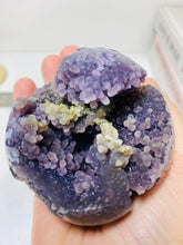 Load image into Gallery viewer, Grape Agate Sphere