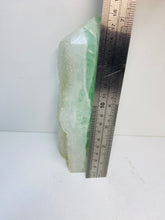 Load image into Gallery viewer, Green Fluorite and Quartz crystal Tower