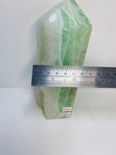 Load image into Gallery viewer, Green Fluorite and Quartz crystal Tower