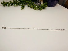 Load image into Gallery viewer, Italian Sterling Silver Ball Bracelet – Wide 2mm Beaded Chain (Made in Italy)