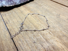 Load image into Gallery viewer, Italian Sterling Silver Ball Bracelet – Wide 2mm Beaded Chain (Made in Italy)