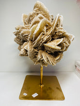 Load image into Gallery viewer, Large Desert Rose Gypsum on stand