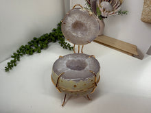 Load image into Gallery viewer, Natural Agate Geode box - jewelry box, trinket box or display piece