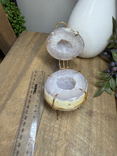 Load image into Gallery viewer, Natural Agate Geode box - jewelry box, trinket box or display piece