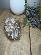 Load image into Gallery viewer, Natural Agate Geode box - jewelry box, trinket box or display piece