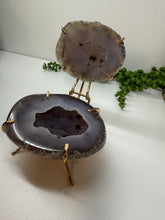 Load image into Gallery viewer, Natural Agate Geode box - jewelry box, trinket box or display piece