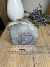 Load image into Gallery viewer, Natural Agate Tea Light Candle Holder – Crystal Home Décor &amp; Gift